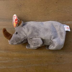Original Vintage Rhino “Spike” TY Beanie Baby